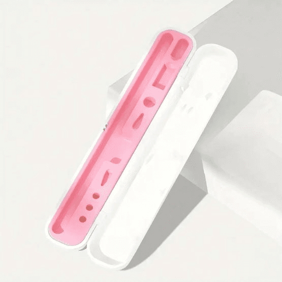 Apple Stylus Case with Protective Sleeve and Tip Cover (Pen Not Included) (Pink)