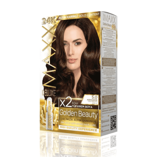 Maxx Golden Beauty Hair Color 5.0 Light Brown