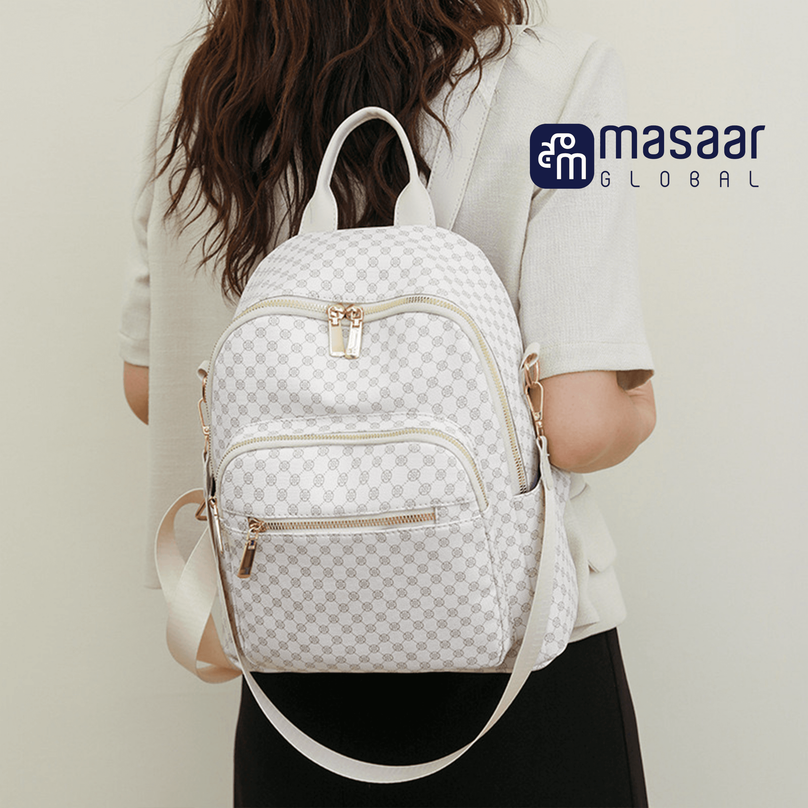 Luxury Multifunctional Leather Cross Body Women'S Backpacks 2181
