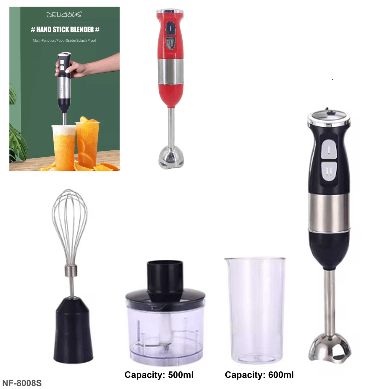 Hand Blender"Nf-8008S"
