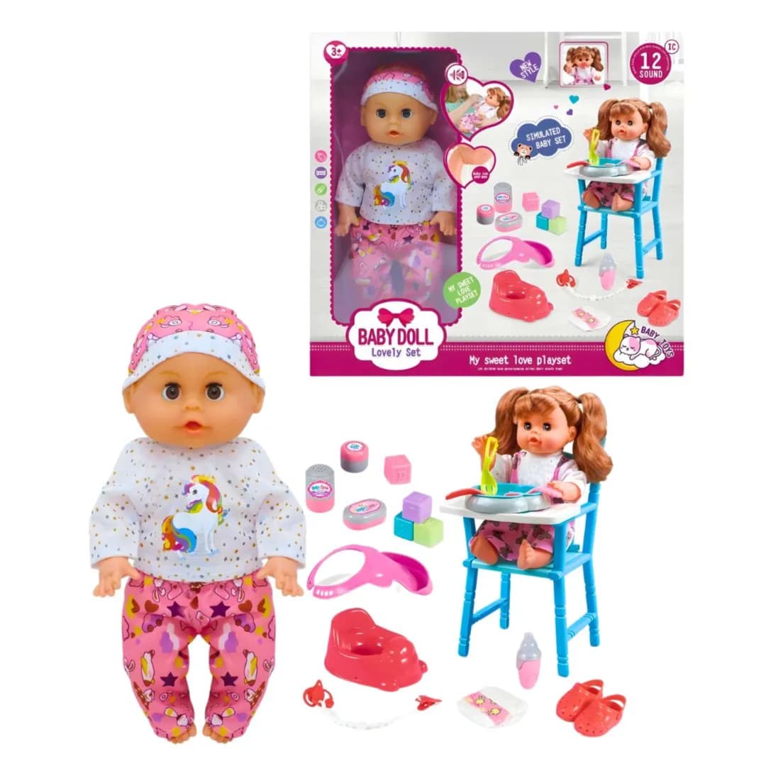 Baby care play set