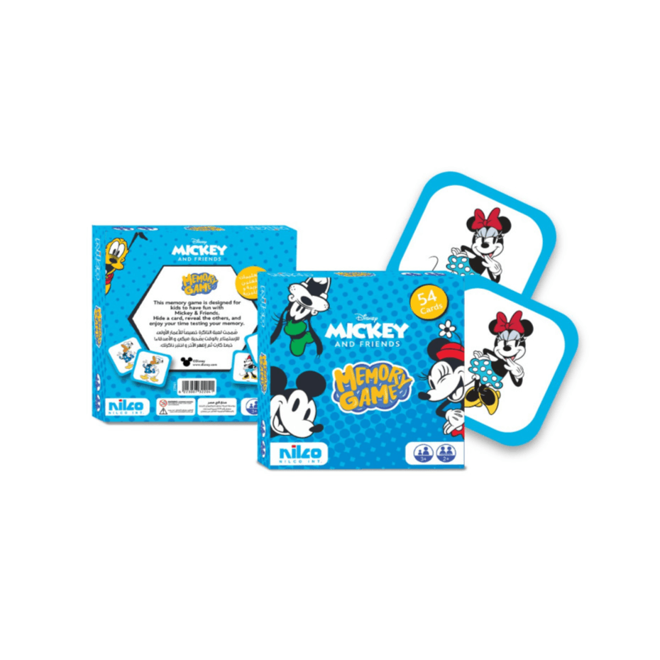 Nilco Disney Memory Game Mickey And Friends