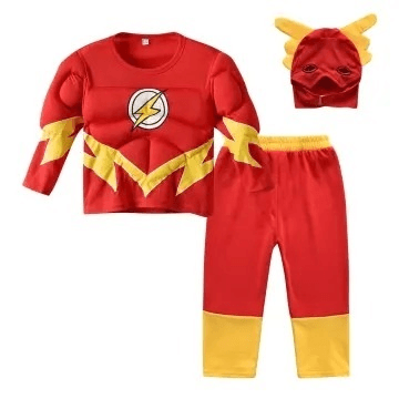 Flash Muscle Costume For Kids