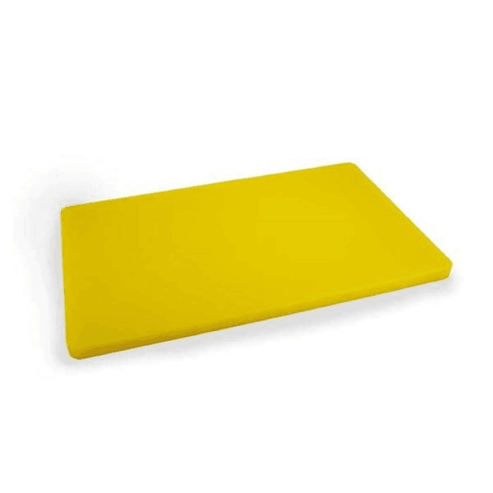 Vague Pe Cutting Board 50X30X2Cm Yellow-13-1531
