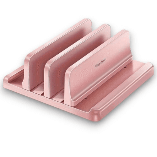 4 in 1 Vertical Laptop Stand (Pink)