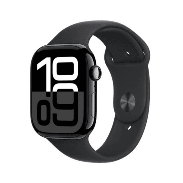 Watch S10 GPS 46mm Jet Black Aluminium with Black Sport Band – S/M