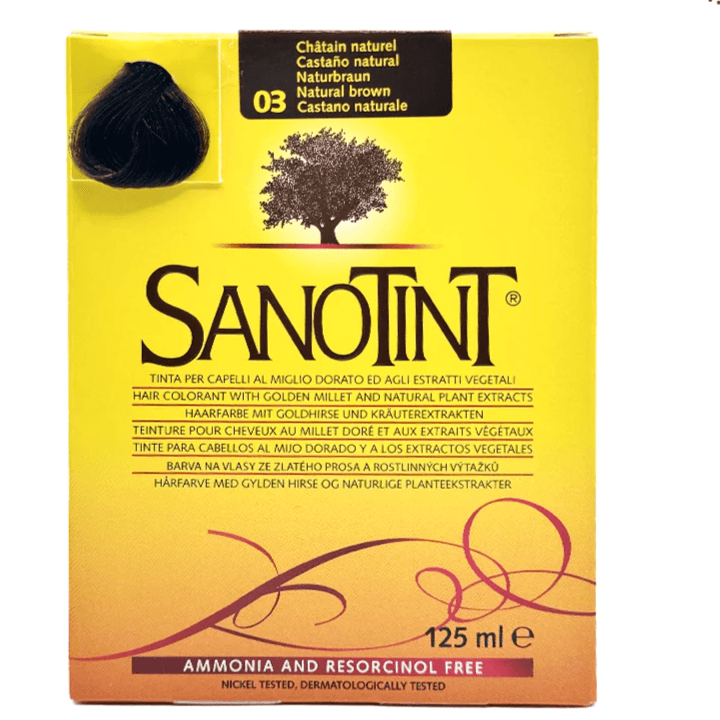 Sanotint HAIR COLOR 03 Natural Brown