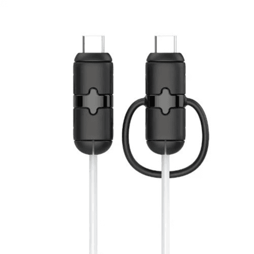 UMUST -Type-C Charging Cable Silicone Protector Case (Black)