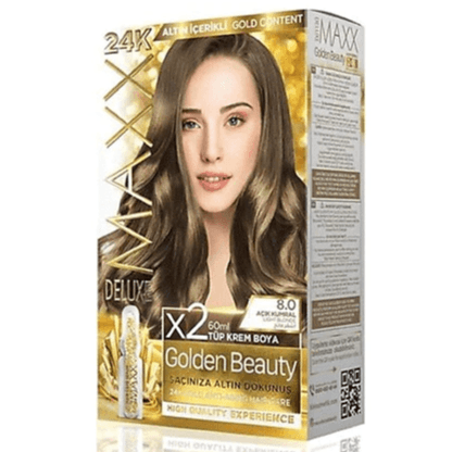 Maxx Golden Beauty Hair Color 8.0 Light Blonde