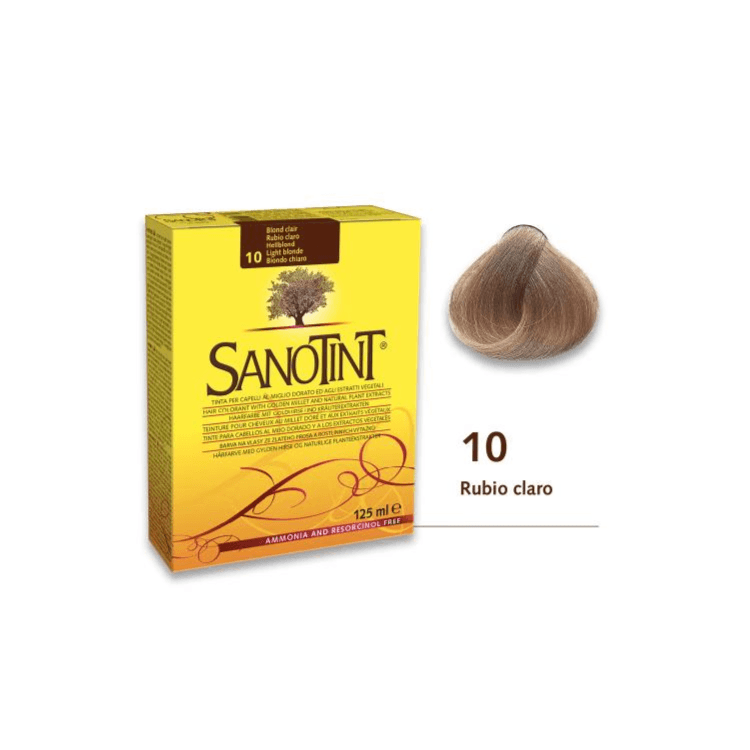 Sanotint Hair color no 10 Light Blonde 125ml