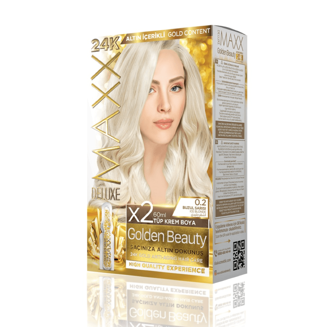 Maxx Golden Beauty Hair Color 0.2 Ice Blonde