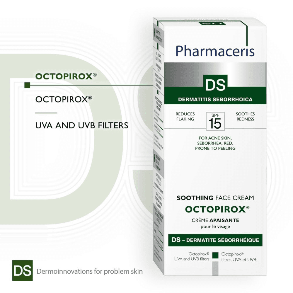 Pharmaceris T-zone Oily Skin Octopirox Soothing Face Cream With Spf 15 30ml