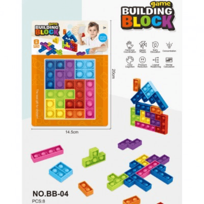 Game Building Blocks 8 Pcs