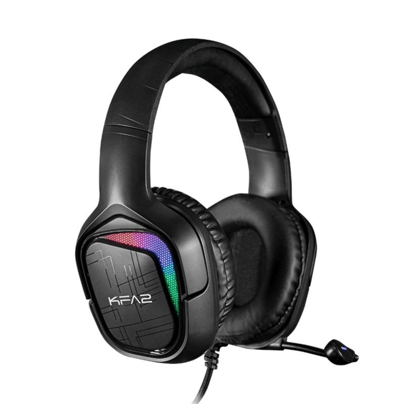 Kfa2 ( By Galax ) Sonar-04 Usb 7.1 Channel Rgb Rainbow Light With Gaming Headset