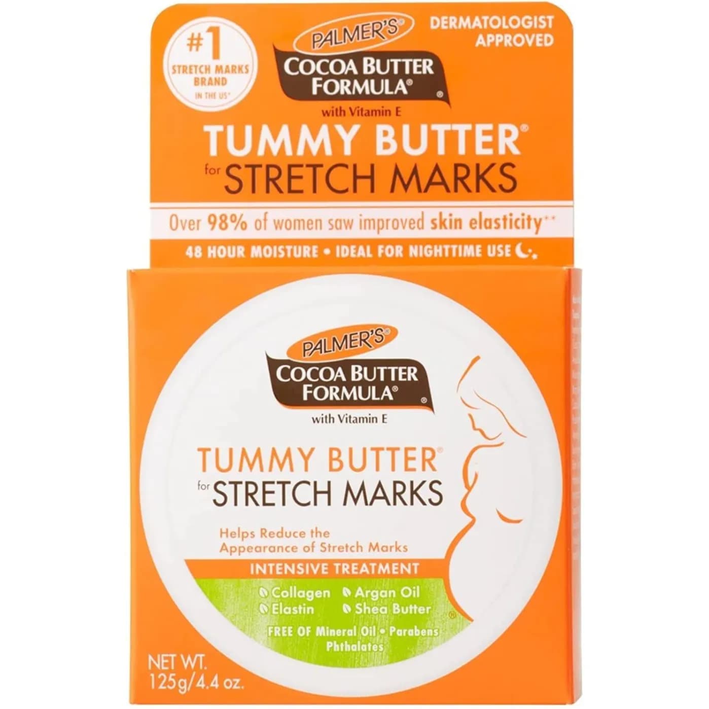 Palmers Tummy Butter Stretch Mark 4.40z 125g