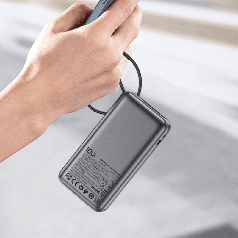 بنك الطاقة مع كابل من النوع سي PD30W 10000mAh - أسيفاست M7