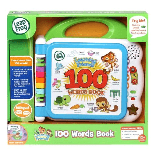 قفزة تعلم الأصدقاء 100 كلمة كتاب