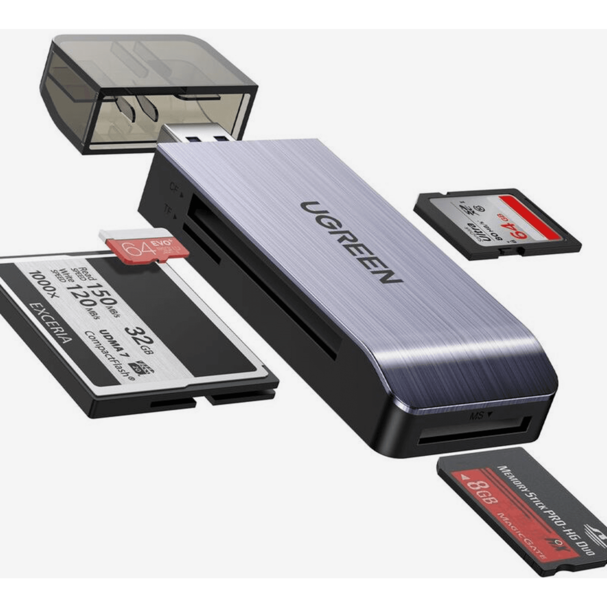 Ugreen 4-In-1 USB 3.0 A Card Reader