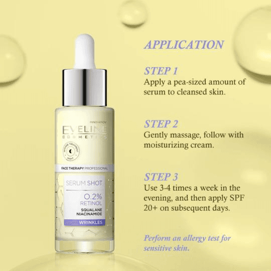 Eveline 0.2% Retinol Face Serum Therapy 30ml  