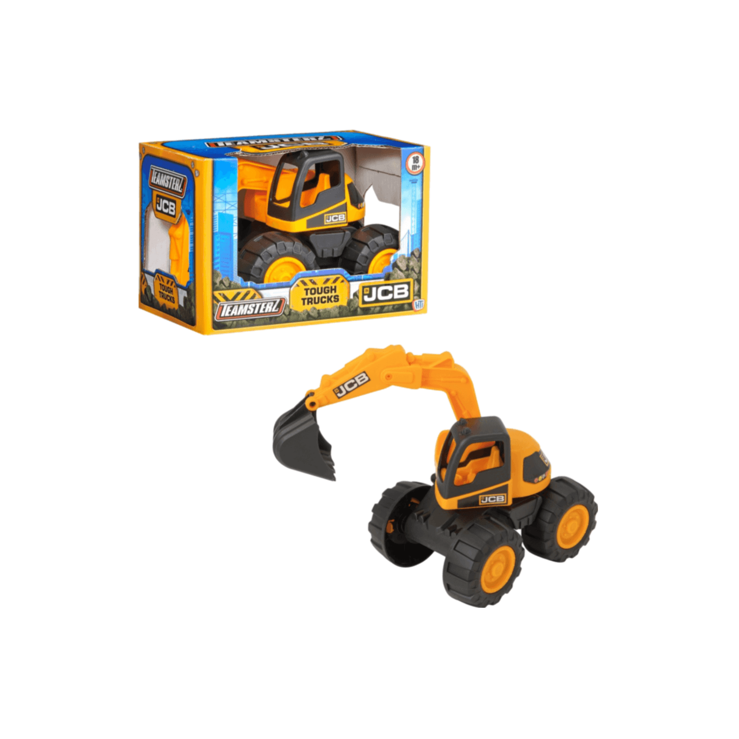 حفارة Teamsterz Jcb مقاس 7 بوصات