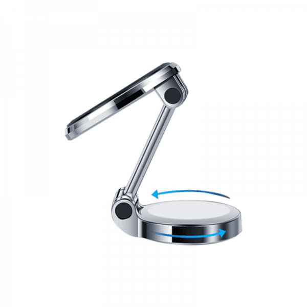 Wiwu CH048 Car Mount / Zinc Alloy / Easy One-Handed Operation - Silver