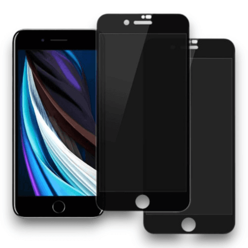 MATTE CERAMIC PRIVACY SCREEN PROTECTOR FOR IPHONE 7/8 (Black)