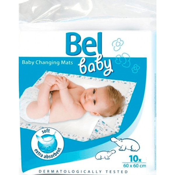 Bel Baby Changing Mats 60X60 10'S