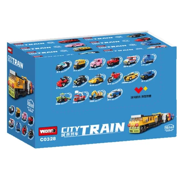 Fast Urban Train / Multi Mini Shapes Collection (1 ~ 16)