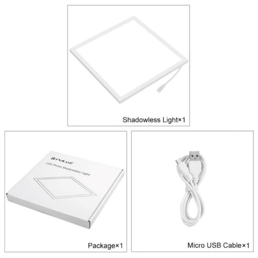 LED Photo Shadow less light 20 cm x 20 cm