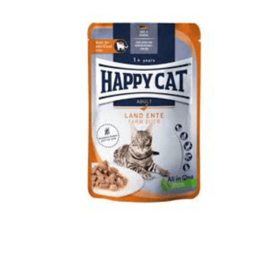 Happy Cat L Ente  Pouch  85 g
