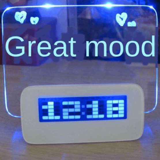 Message Board Clock