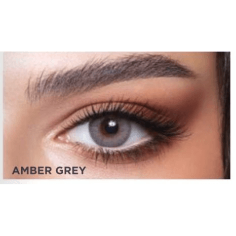 Bella Elite Amber Grey  Monyhly Contact Lens Plano