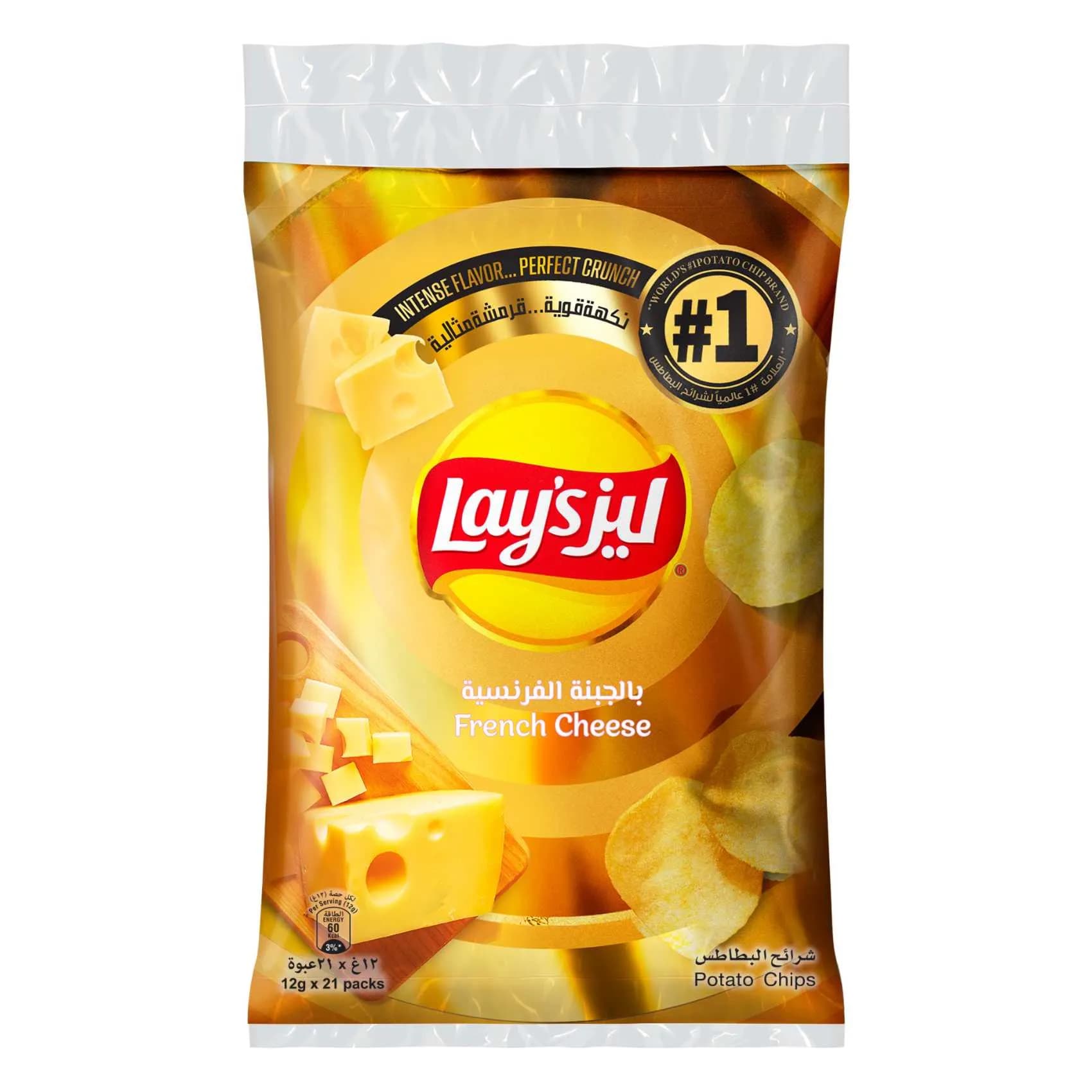 Lays French Cheese 21gx21pcs 