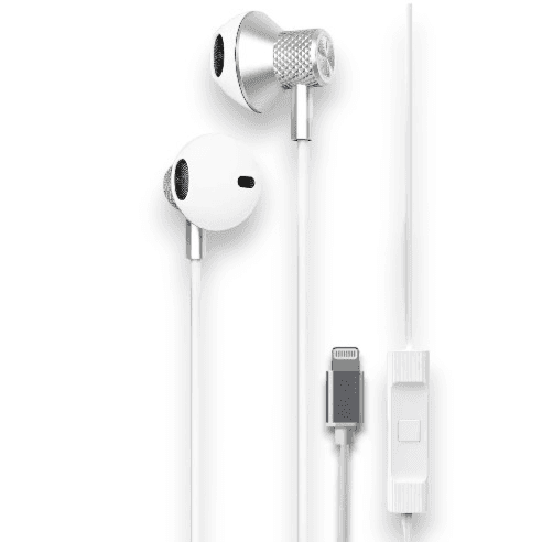 HR - STEREO HEADPHONES LIGHTNING (HR-008) (White) 