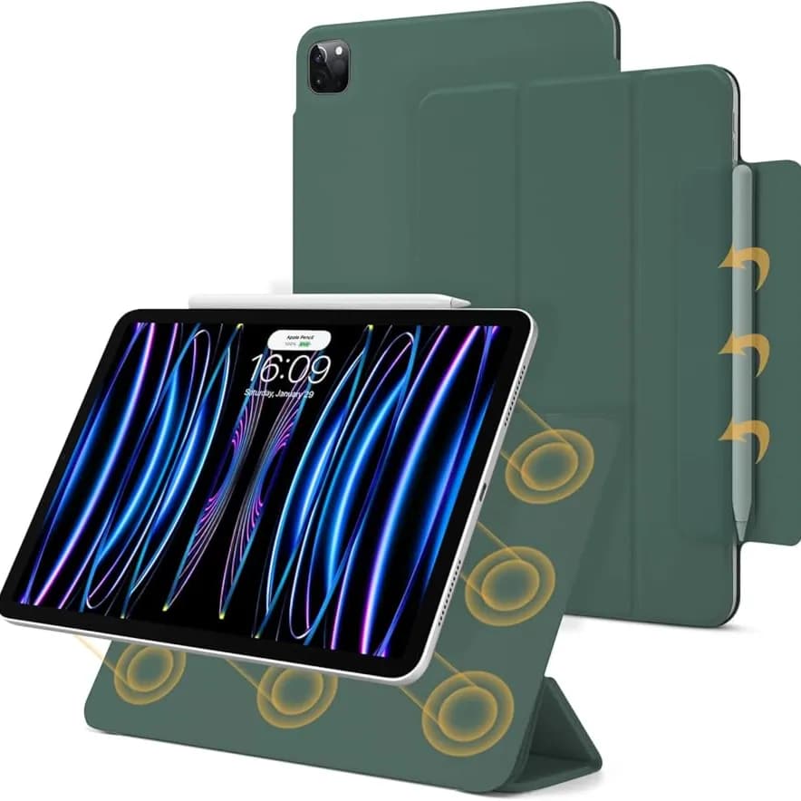 Smart Cover Double side magnet ipad 11 Green