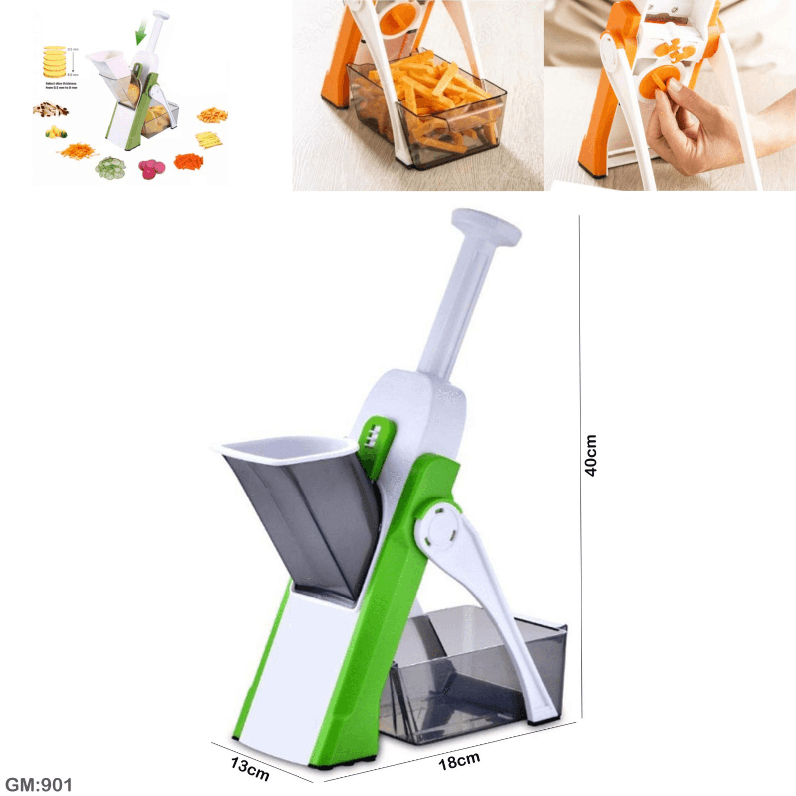 Brava Spring Slicer"901" - Green