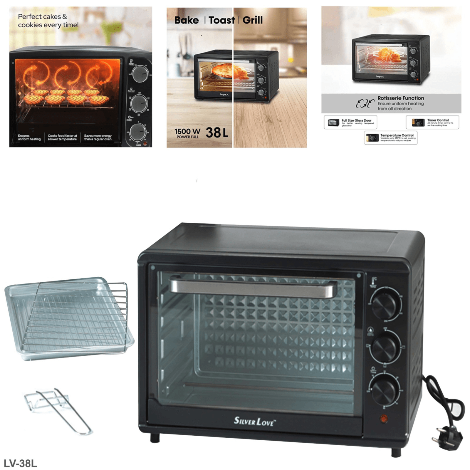 Electric Oven"Lv-38L"
