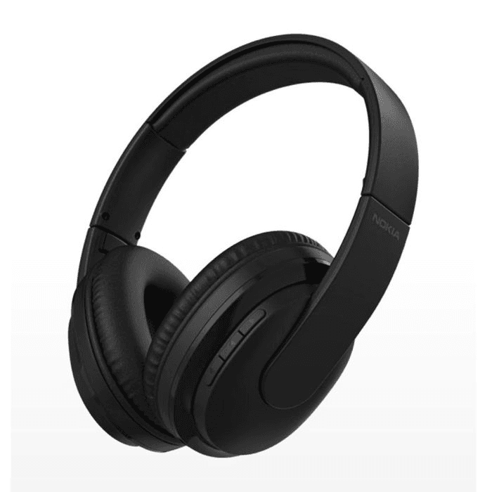 Nokia Over-Ear Wireless Headphones - Black-WHP-101