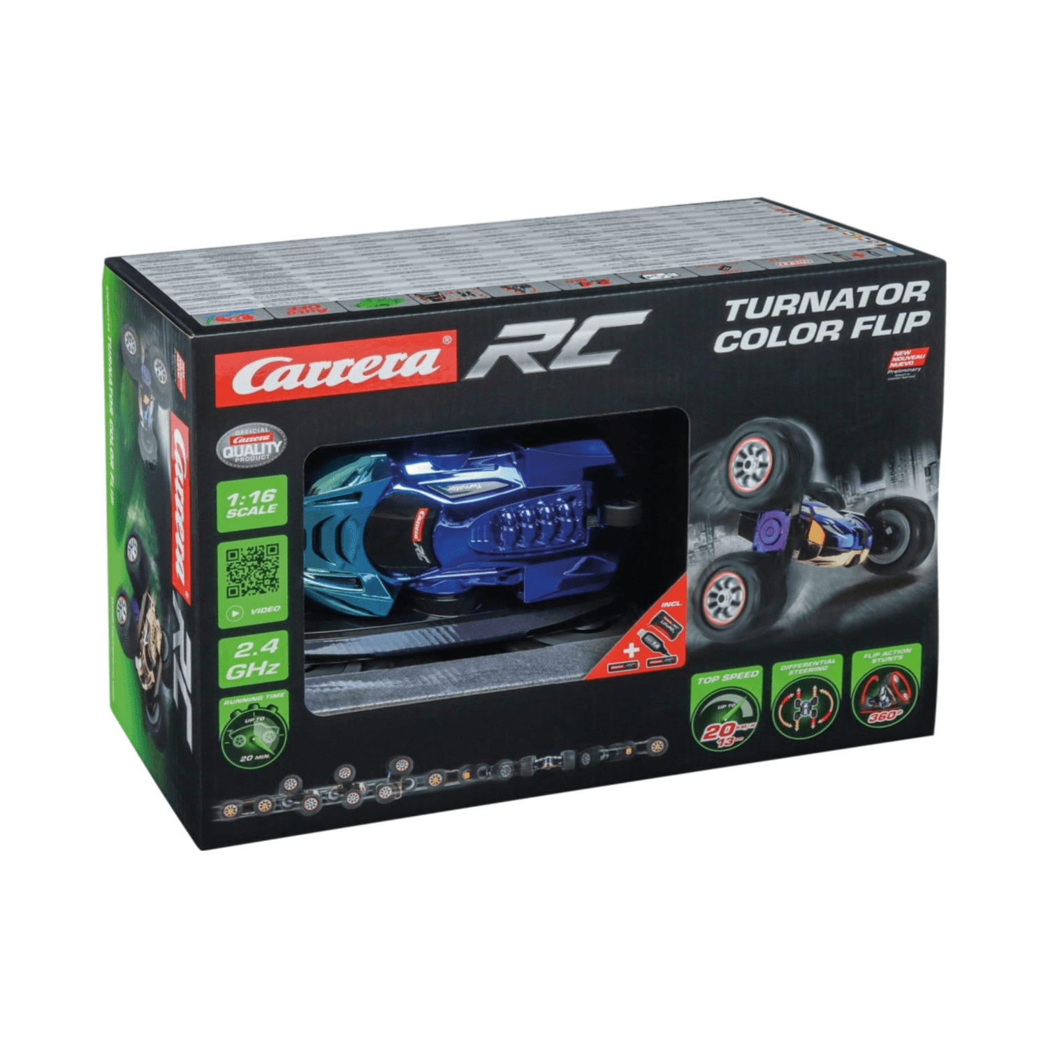 Carrera Rc Turnator Color Flip