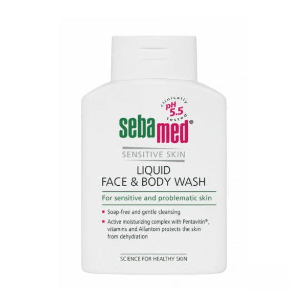 Sebamed Liquid Face & Body Wash Foe Sensitive Skin 200Ml