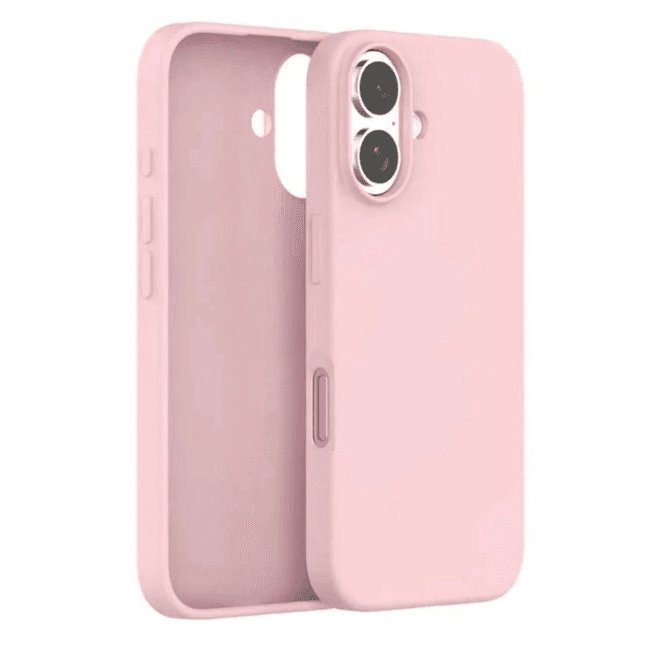 Silicone Case Iphone 16 Pink