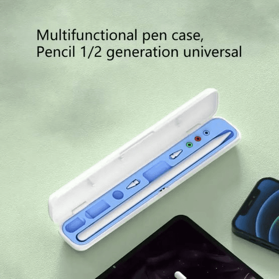 Apple Stylus Case with Protective Sleeve and Tip Cover (Pen Not Included) (Pink)