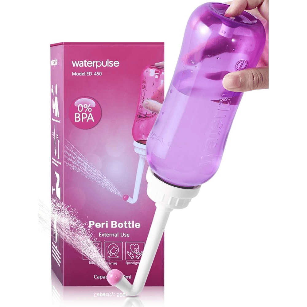 Waterpulse Peri Bottle External Use Portable Bidet ED-450 450ml - Pink