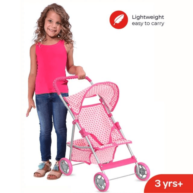 Moon - Doll Stroller-Pretend to Play- (Pink)