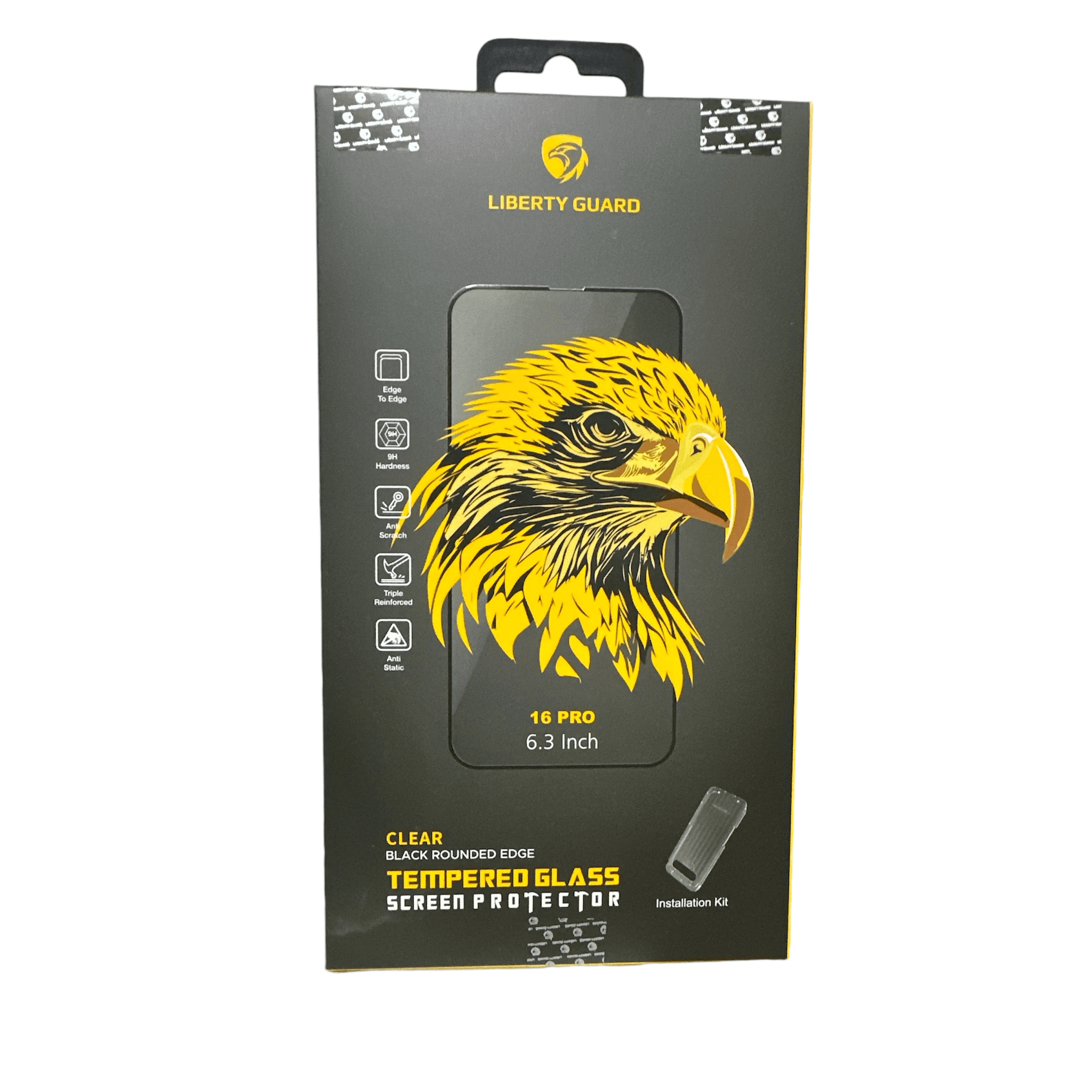 Liberty guard clear tempered glass iPhone 16 pro