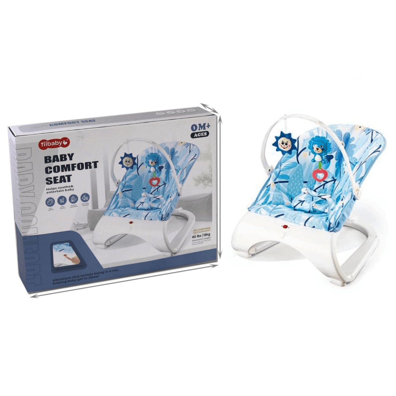 Vibrating Chair for Baby - 68158