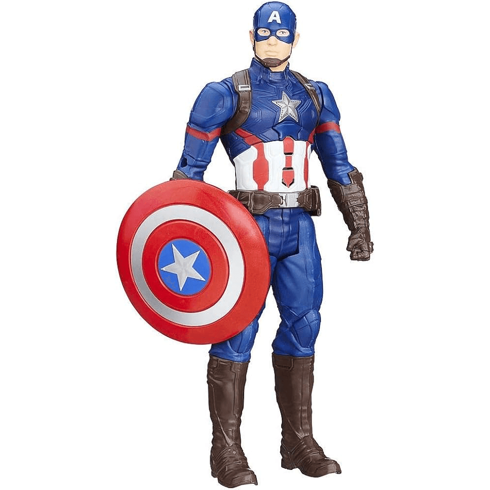 Avengers 4 Electric Rotate Captain America Robot Toy With Voice, Music & Lighting