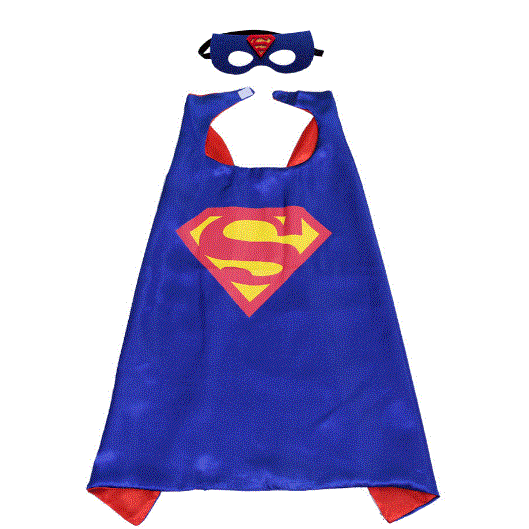 SUPERMAN BLUE CAPE 