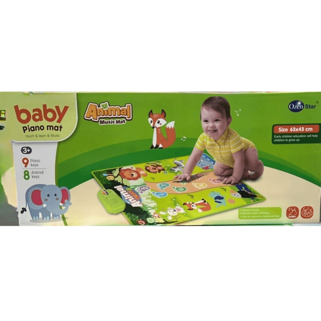 حصيرة الموسيقى الحيوانية رقم 757-69