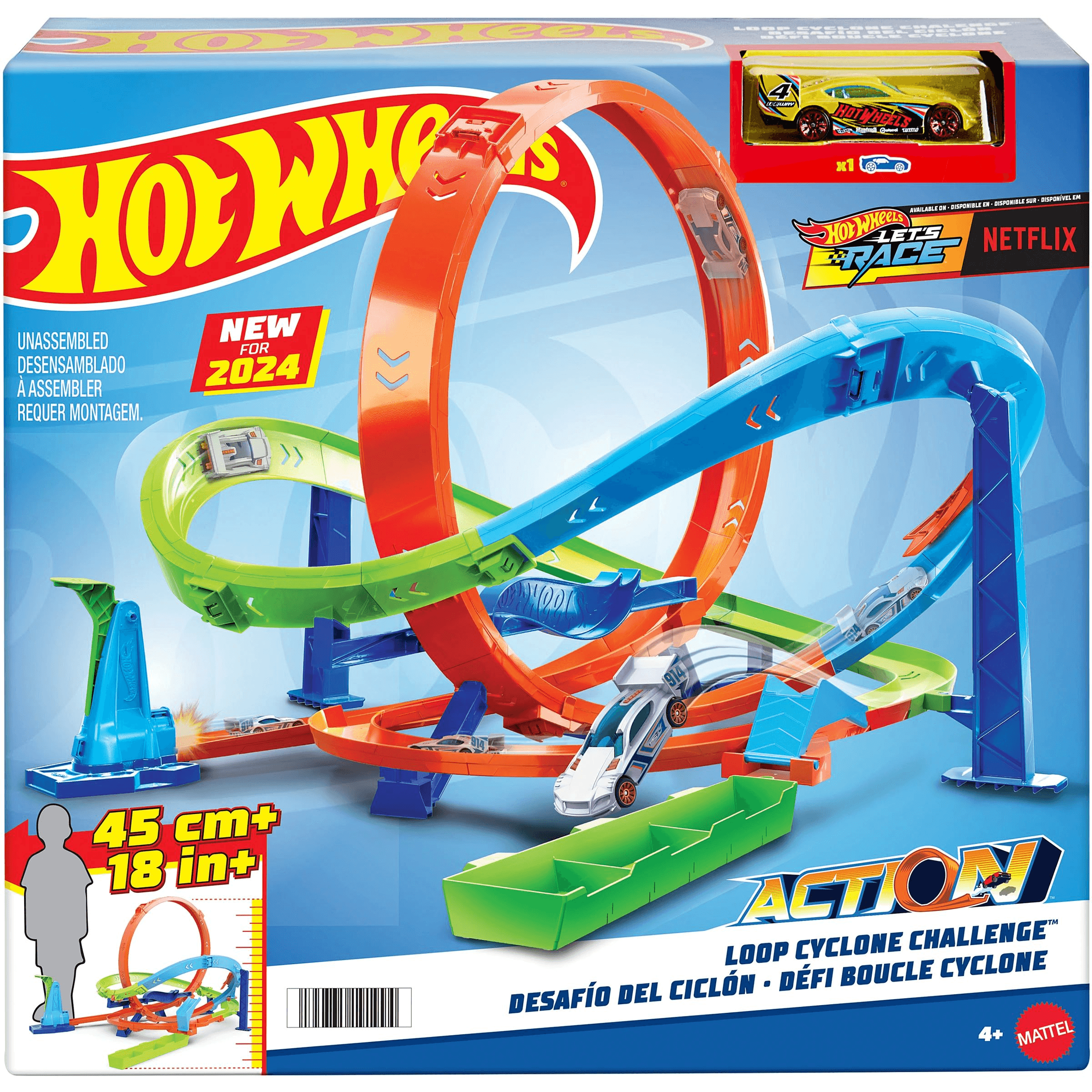 Hot Wheels - Action Hyper Loop Extreme Track Set